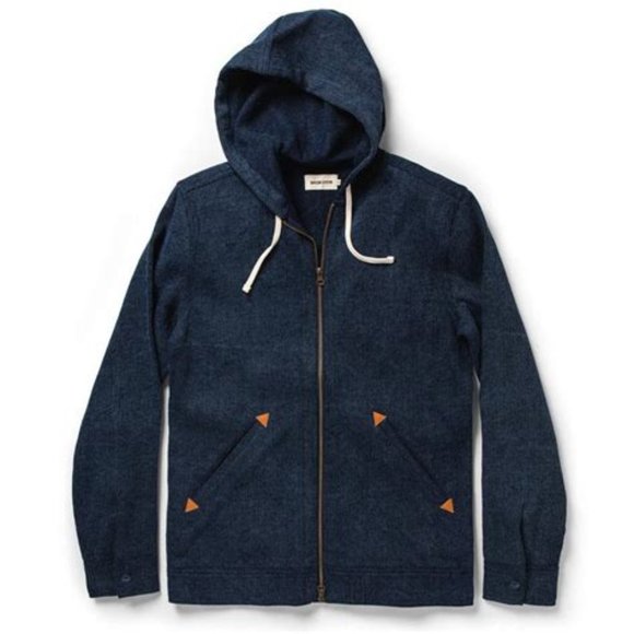 Nwt Taylor Stitch Apres Hoodie Indigo 